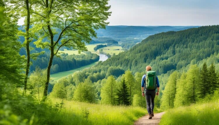 Durch das Grüne Band Sachsen wandern