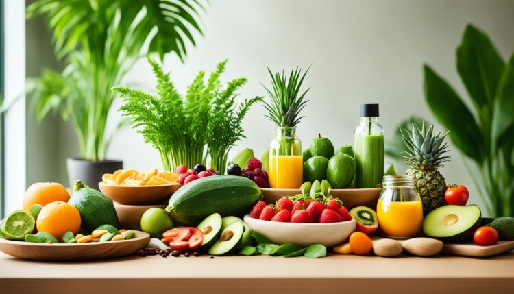 Vegane und vegetarische Spa-Menüs